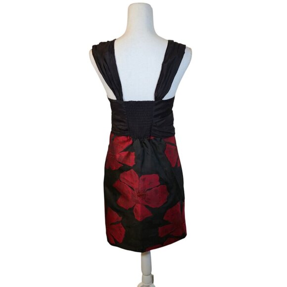 M.S.S.P Cocktail Dress NWT Size 6 Black Whimsigoth Romantic Feminine Dramatic - Picture 2 of 11